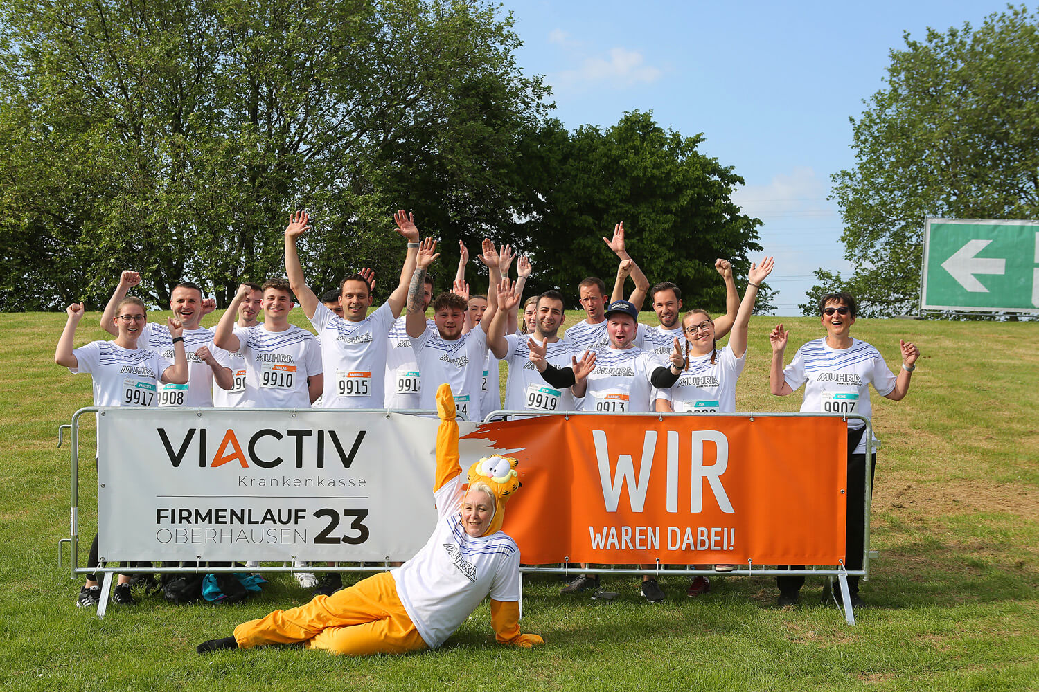 Oberhausener Firmenlauf - Teamfotos 2023 - Firmenlauf 123